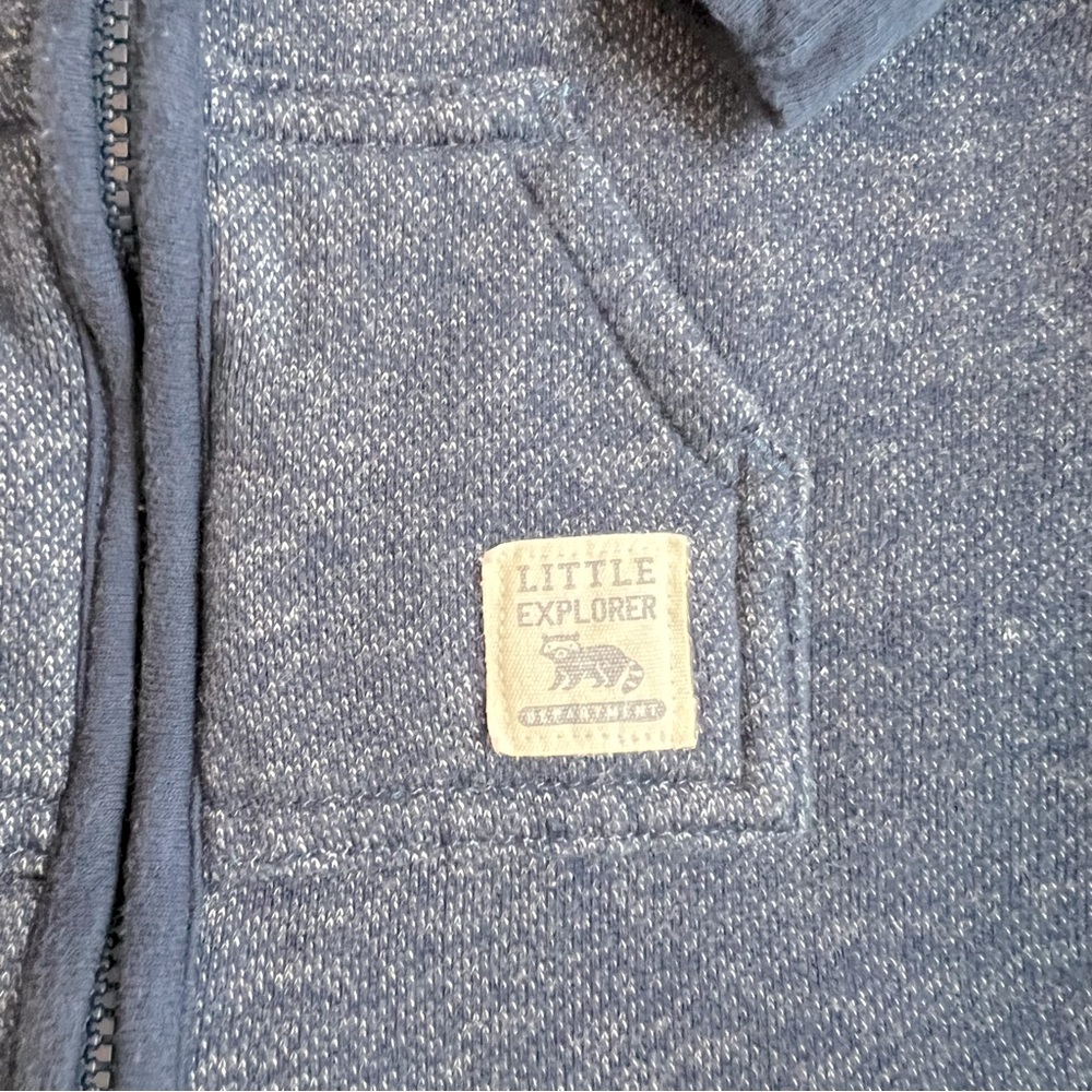 Carter’s Cozy Hooded One-Piece, Size 12 Months - Picture 2 of 6